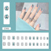 12 Sizes-24 Pcs Press On Nails Z283