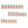 12 Sizes-24 Pcs Press On Nails JP4449