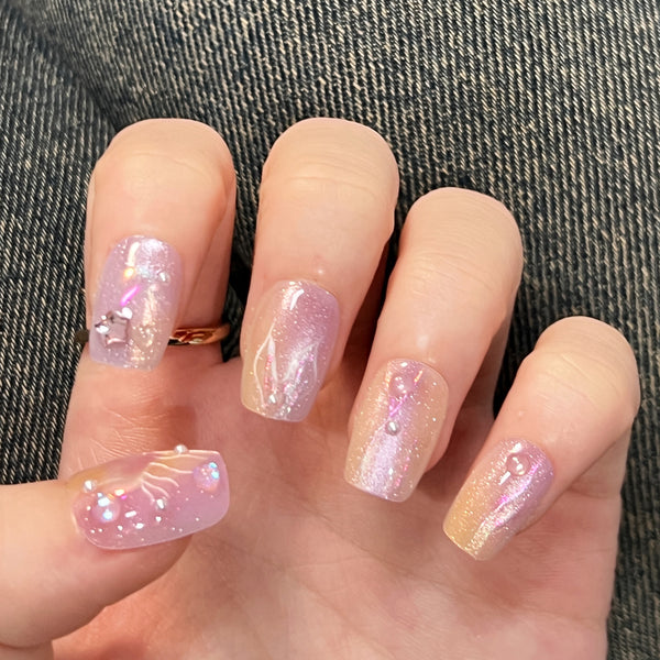 12 Sizes-24 Pcs Press On Nails nail-accessory