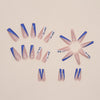 12 Sizes-24 Pcs Press On Nails Z643