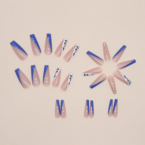 12 Sizes-24 Pcs Press On Nails Z643