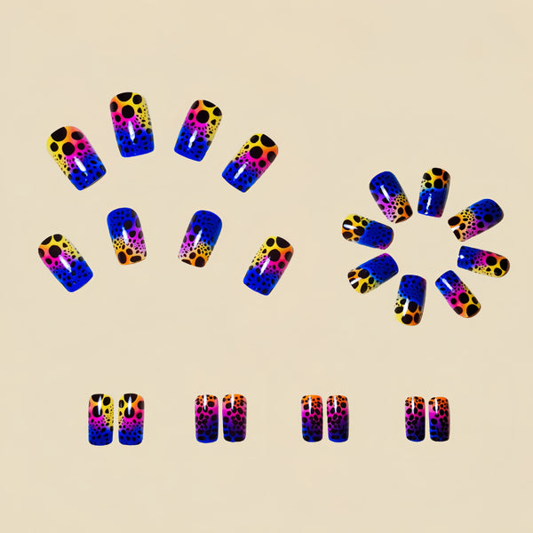 12 Sizes-24 Pcs Press On Nails Y1819