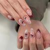 12 Sizes-24 Pcs Press On Nails Z859