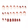 12 Sizes-24 Pcs Press On Nails JP1574