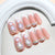 12 Sizes-24 Pcs Press On Nails Z1021