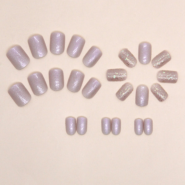 12 Sizes-24 Pcs Press On Nails W1375