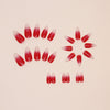 12 Sizes-24 Pcs Press On Nails W1566