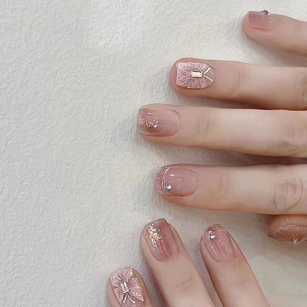 12 Sizes-24 Pcs Press On Nails Z798