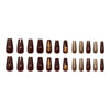 12 Sizes-24 Pcs Press On Nails W1836