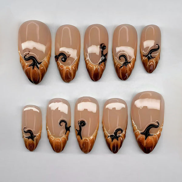 30 Pcs Press On Nails W2093