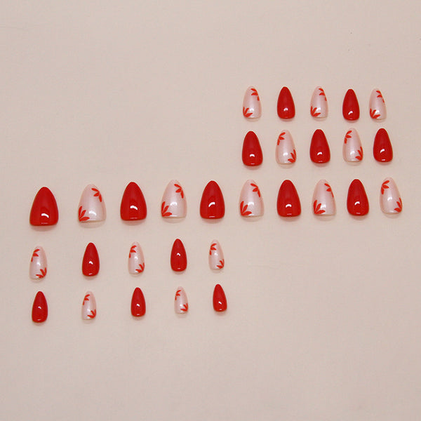 30 Pcs Press On Nails W1856