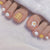 12 Sizes-24 Pcs Press On Nails JP1175