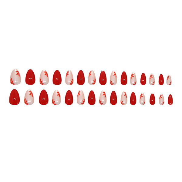 30 Pcs Press On Nails W1856