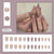 12 Sizes-24 PcsPress On Nails MY013