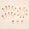 12 Sizes-24 Pcs Press On Nails W282