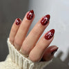 12 Sizes-24 Pcs Press On Nails JP3639