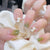 12 Sizes-24 Pcs Press On Nails R754