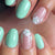 12 Sizes-24 Pcs Press On Nails C1039