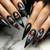 12 Sizes-24 Pcs Press On Nails Y905