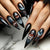 12 Sizes-24 Pcs Press On Nails Y905