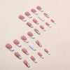 12 Sizes-24 Pcs Press On Nails Z627