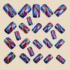 12 Sizes-24 Pcs Press On Nails Y1645
