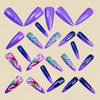 12 Sizes-24 Pcs Press On Nails Y1439