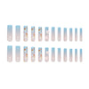 12 Sizes-24 Pcs Press On Nails Z1057