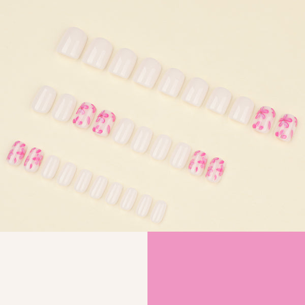 12 Sizes-24 Pcs Press On Nails JP3895