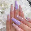 12 Sizes-24 Pcs Press On Nails Z116