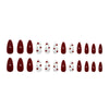 12 Sizes-24 Pcs Press On Nails Z1334