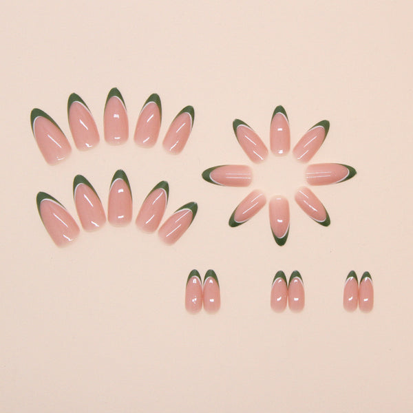 12 Sizes-24 Pcs Press On Nails W1716