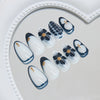 12 Sizes-24 PcsPress On Nails W2045