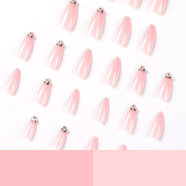 12 Sizes-24 Pcs Press On Nails JP2123