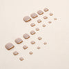 12 Sizes-24 Pcs Press On Nails F040