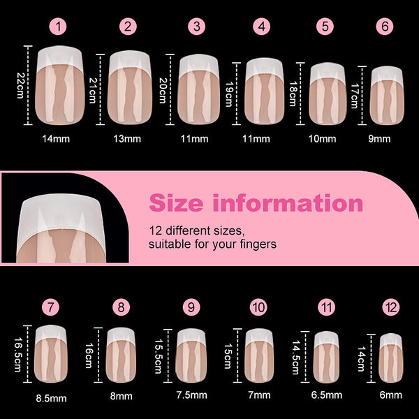 120 Pcs Press On Nails CP005