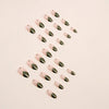 12 Sizes-24 Pcs Press On Nails W958