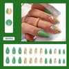 12 Sizes-24 Pcs Press On Nails W494