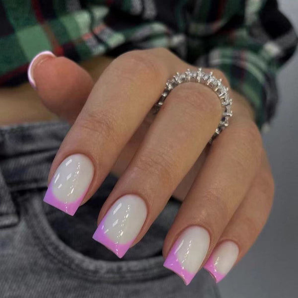 12 Sizes-24 Pcs Press On Nails JP3121