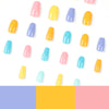 12 Sizes-24 Pcs Press On Nails JP1992