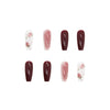 12 Sizes-24 Pcs Press On Nails R588