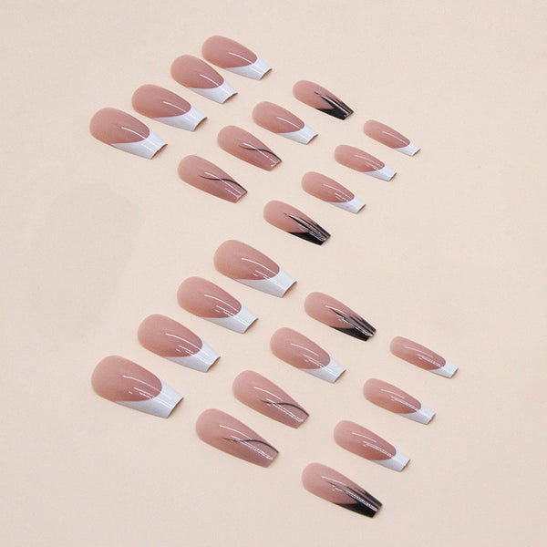 12 Sizes-24 Pcs Press On Nails W465
