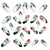 12 Sizes-24 Pcs Press On Nails Y1299