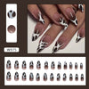 12 Sizes-24 Pcs Press On Nails W962
