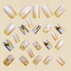 12 Sizes-24 Pcs Press On Nails Y1388