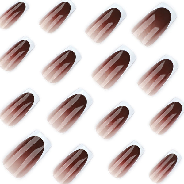 12 Sizes-24 Pcs Press On Nails JP4171