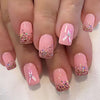 12 Sizes-24 Pcs Press On Nails C1340