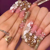 12 Sizes-24 Pcs Press On Nails Z1046