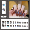 12 Sizes-24 Pcs Press On Nails Z511
