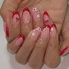 12 Sizes-24 Pcs Press On Nails JP3839